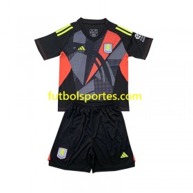 Camiseta Aston Villa Portero Niño Segunda Equipación 2024/2025